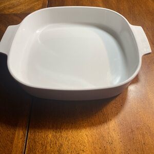 Corningware White Square Baking Dish 10” x10”